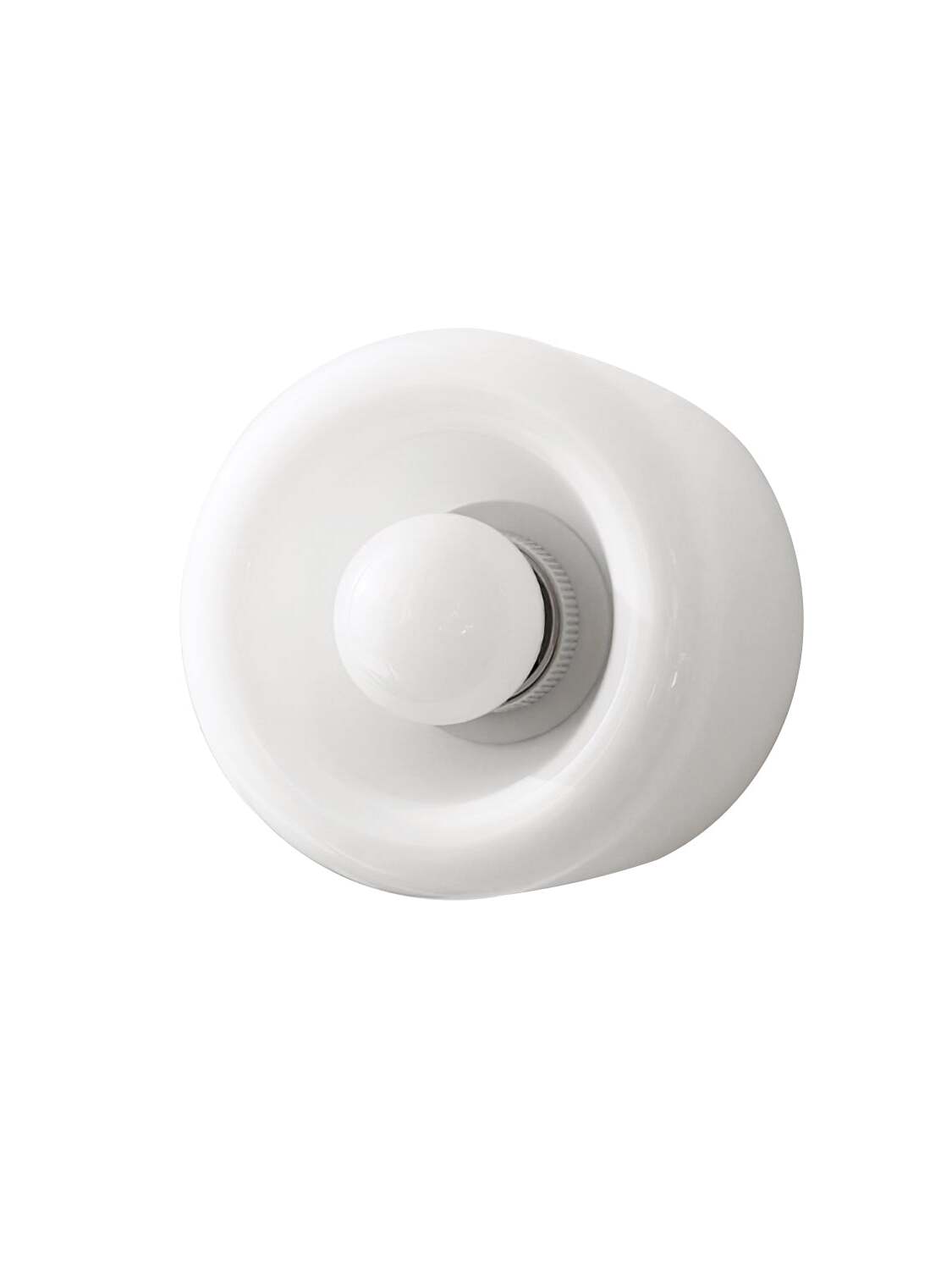 Round Glass Wall Light