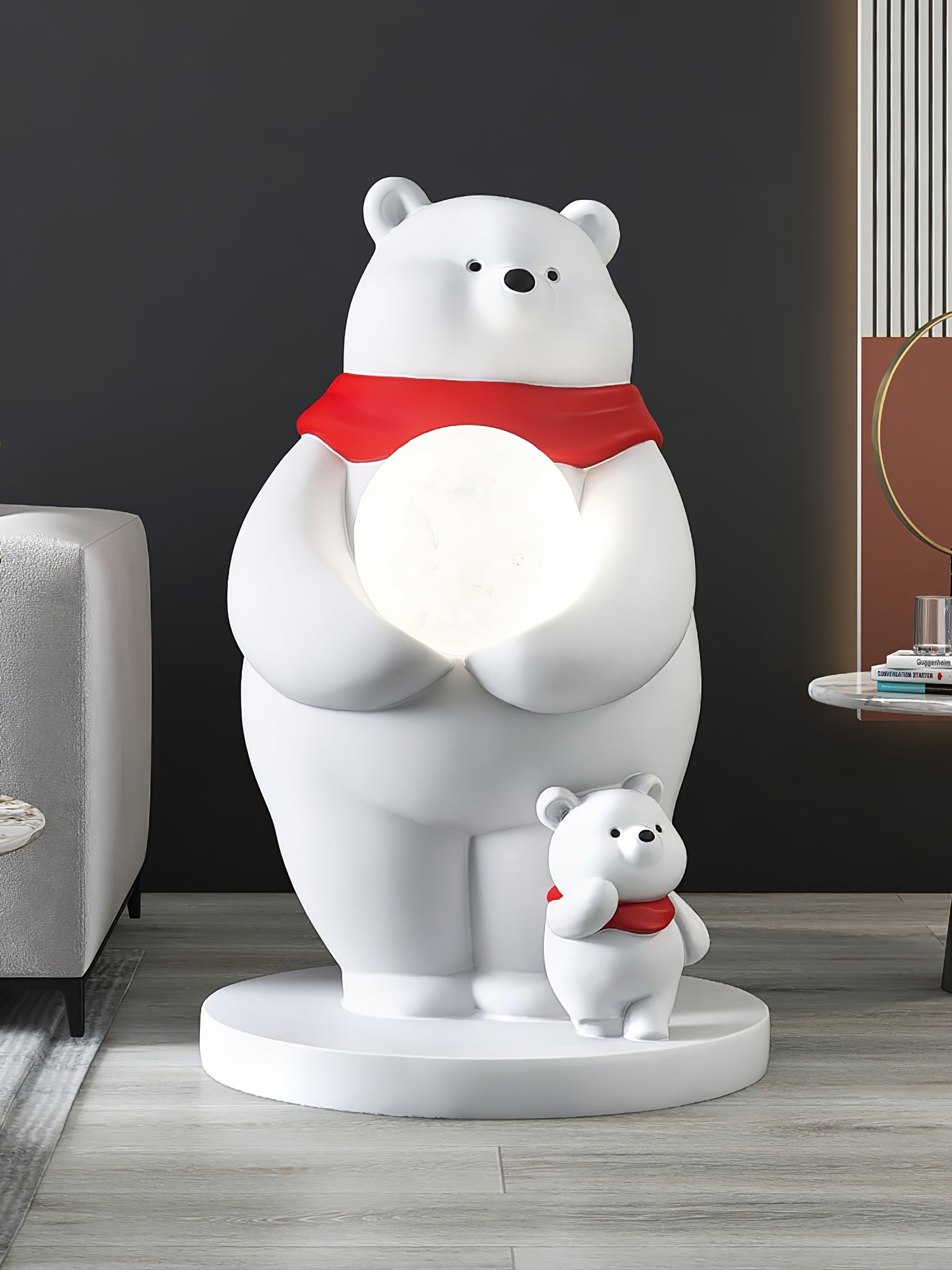 Polar Bear Wall Lamp