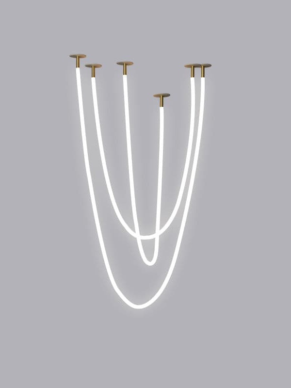 Light Loop Chain Tracer Loop Pendant Light