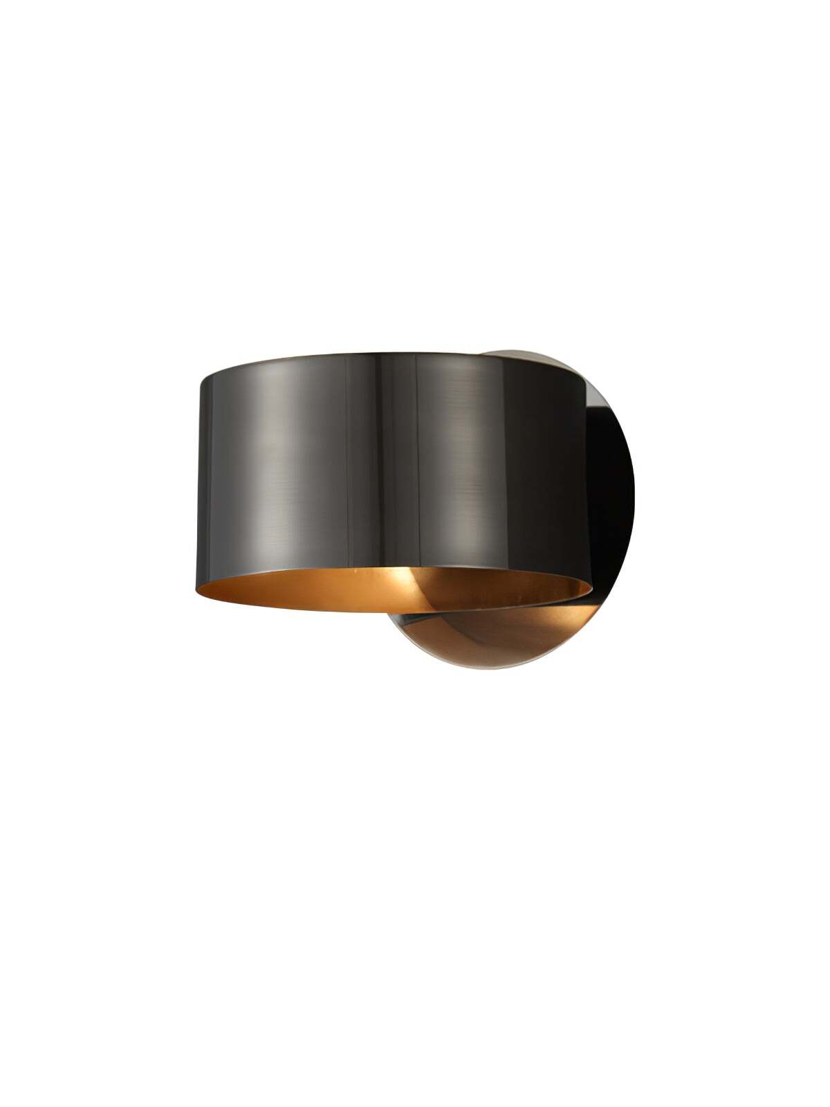 Brass Drum Wall Light
