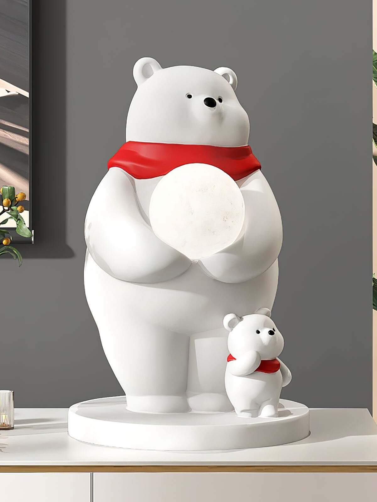 Polar Bear Wall Lamp