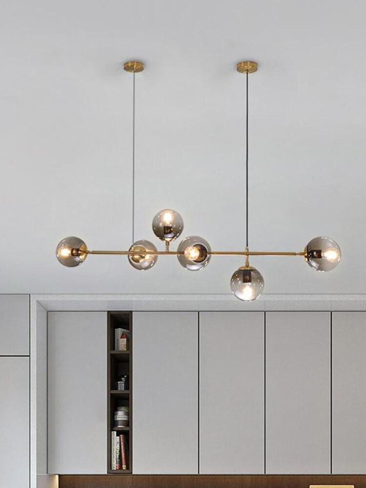 Curated visual reference: Picture Idea: Orb Chandeliers