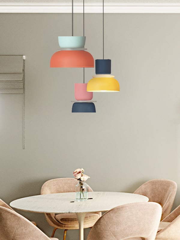 MACRI Color Block Nordic Pendant Light