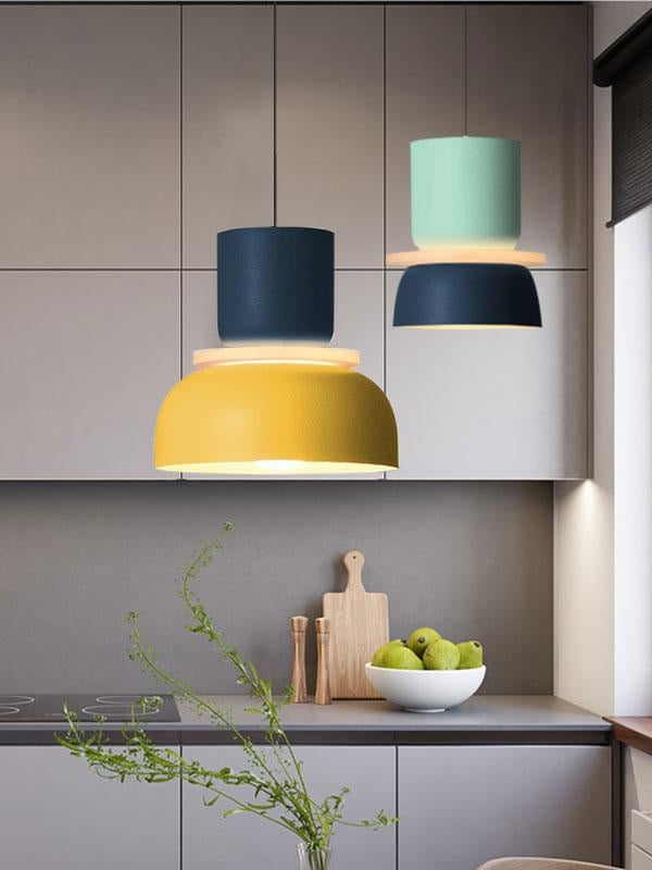 MACRI Color Block Nordic Pendant Light