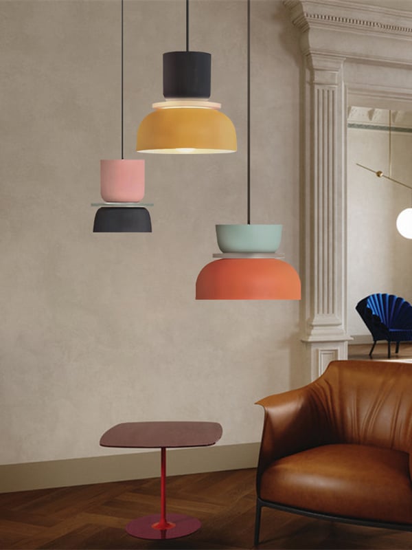 MACRI Color Block Nordic Pendant Light