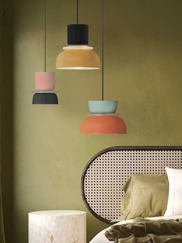 MACRI Color Block Nordic Pendant Light