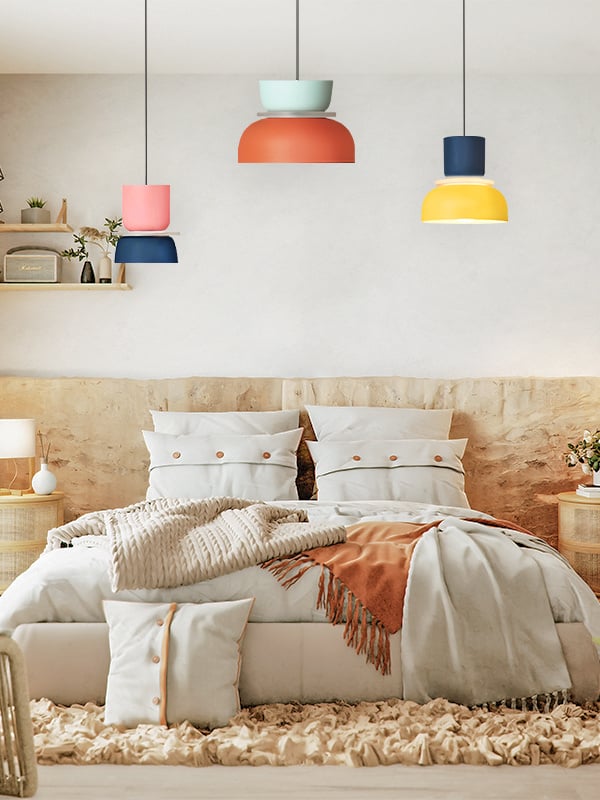MACRI Color Block Nordic Pendant Light
