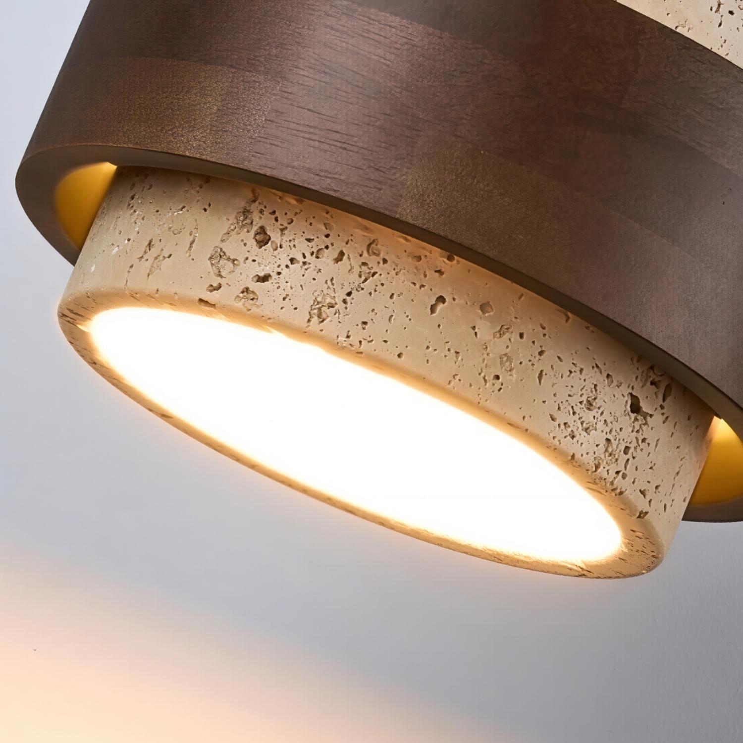 Wabi Sabi Flush Mount | Earthy Design | Ceiling Light | Interior