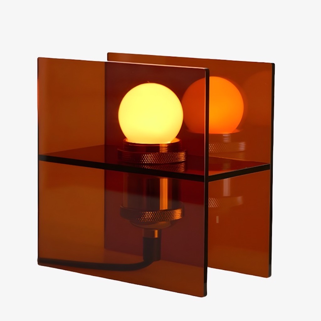 Sunset Horizon Lamp | Layered Glow Sculptural Design