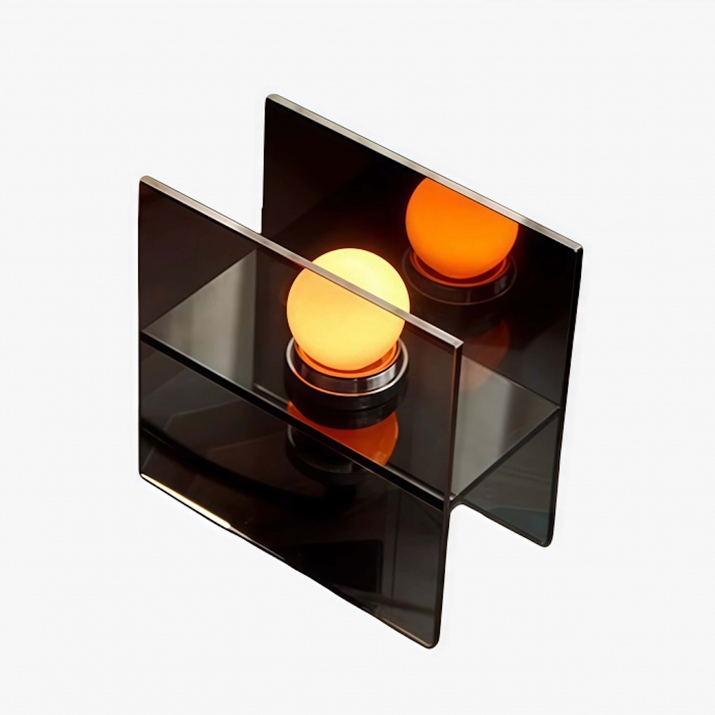 Sunset Horizon Lamp | Layered Glow Sculptural Design
